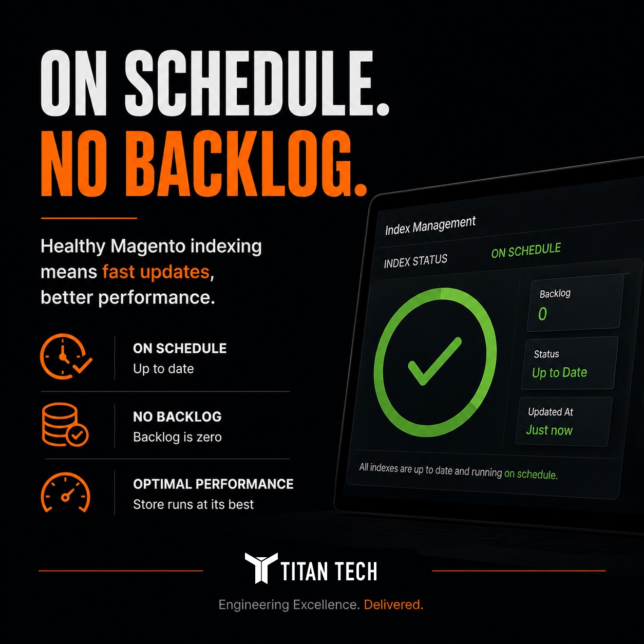 An illustration of Scheduled Indexing within the magento framework